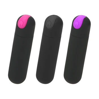IKOKY 10 Greičio Mini Vibratorius Kulka USB Įkrovimo G-spot Massager Galingas Piršto Dizaino Stiprios Vibracijos Sekso Žaislai Moterims