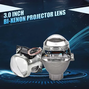3,0 Colių Q5 H7 HID Xenon LED Žibintai Bi Xenon Full Metal Projektoriaus Objektyvas Automobilių Stiliaus žibintas, lempa Objektyvai