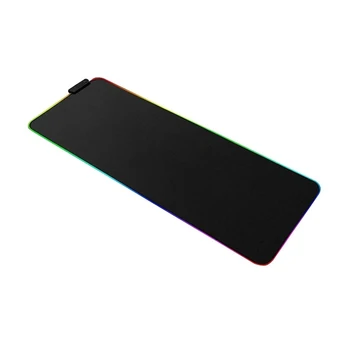 RGB Šviesos Gaming Mouse Pad, Sulankstomas Klaviatūros Kilimėlis, USB Sąsaja Kompiuterio Darbalaukio Apšvietimu Kilimėlis Mechaninė Žaidimas Klaviatūra
