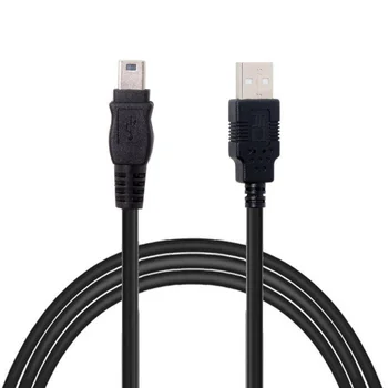 8m 5m 3m mini USB 5Pin USB 2.0 male duomenų kabelis, naudojamas standžiojo disko, vaizdo kameros ir telefono, MP3, MP4, su geriausios kokybės