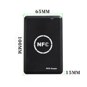 RDA Kopijuoklis popierinės kopijavimo aparatų matricos 13.56 Mhz Klavišą NFC Smart Card Reader Rašytojas UID T5577 EM4305 Korteles Žymes 13.56 MHz Šifruojami Programuotojas USB