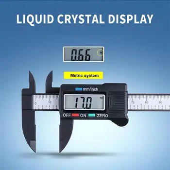 Naujas Atvykimo 150mm 6 colių LCD Skaitmeninių Elektroninių Vernier Suportas Gabaritas Mikrometro Matavimo Įrankis