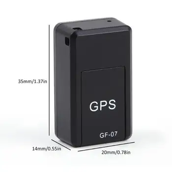 2020 Naujas GF07 Magnetiniai Mini Automobilių Tracker GPS Realaus Laiko Stebėjimo Kreipiamojo Prietaiso Magnetinis GPS Seklys Realiu laiku Transporto priemonės Locator