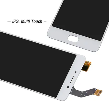 Už Meizu Meilan M6 Pastaba LCD Ekranas skaitmeninis keitiklis Ekrano Touch Panel Stiklo Jutiklis Asamblėjos M721H M721Q M721M 1920*1080