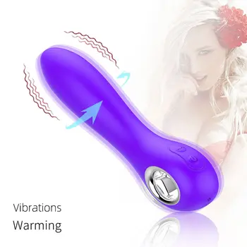 G Spot Dildo Vibratorius, Skirtas Moterims, Pažangaus Šildymo Saugaus Silikono Makšties Stimuliavimas Clit Stimuliatorius Moterų Masturbator Sekso Žaislas Vibrat
