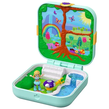 Originalus Paslėptas Pasaulis Mažas Polly Pocket Žaislai Veiksmų Skaičius, Lėlės Reborn Žaislai, Vaikams, Žaislai, Kūdikių Mergaitės Vaikams