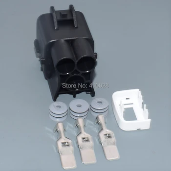 Shhworldsea 3pin 7,8 mm Modernių Kia elektroninių ventiliatorius plug jungtis, vyriškos MG 642292-5 MG642292-5