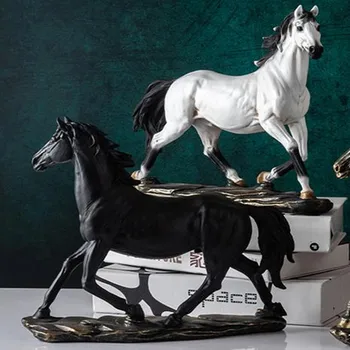 Europos dervos gyvūnų meno kūrinius, arklio statula, skulptūra amatai
