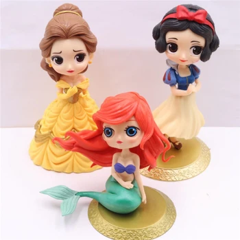 Disney Nauja princeses skaičius Žaislai, Lėlės snieguolė Rapunzel Ariel 