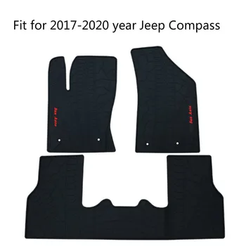 Specialūs Guminiai Automobilių Kilimėliai, dėl 2009-2020 Metų Jeep Compass Cherokee 