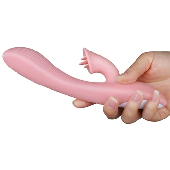 Žmogus nuo G Spot Dildo Rabbit Vibratorius Kalba Lyžis Blowjob Spenelių Moterų Sekso Žaislai Žodžiu Klitorio Stimuliatorius Moterų Masturbacija