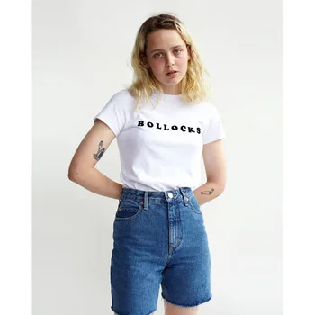 Bollocks marškinėliai moterims mados marškinėliai moletom ar tumblr marškinėliai atsitiktinis viršūnes tees estetinės tees