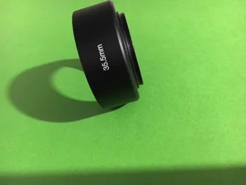 35.5 mm standartinis varžtas mount Metalo Objektyvo Gaubtas gaubtas c mount filmo vaizdo kamera, nemokamas pristatymas