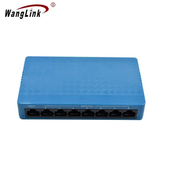 Wanglink RPOE Jungiklis 7*10/100/1000M+1*1000M Gigabit uplink 8 port Atvirkštinio POE Switch DC išėjimo 5V2A ir 12V2A RPOE VLAN palaikymas