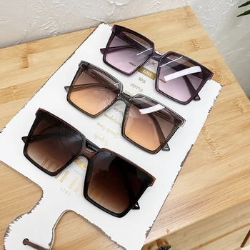MS 2020 Naujas aikštėje Plius Akiniai nuo saulės Mados Prekės ženklo moterys Dizaineris Aikštėje Saulės Akiniai UV400 gafas de sol Akiniai