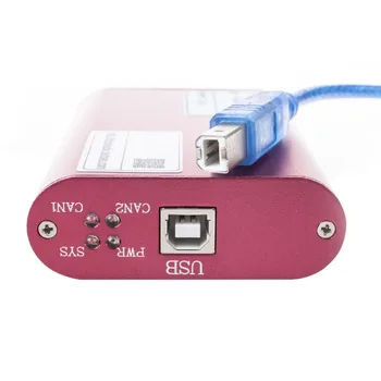 CANalyst-II USB GALI Analizatorius GALI, AUTOBUSŲ Konverteris Adapteris Paramos ZLGCANpro