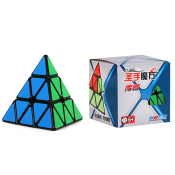 SengSo Legenda Piramidės Magijos Kubo galvosūkis Suaugusiųjų Atleidus Spaudimą Įspūdį Greitis Kubo Žaislas Vaikams, Dovana 3X3 Cubo Magico