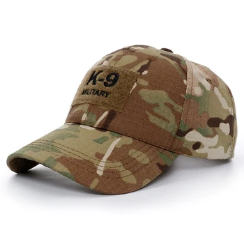 K9 Taktinis Bžūp Kamufliažas Siuvinėjimo Beisbolo kepuraitę Karinės ARMIJOS Operatoriaus skrybėlę Taktinis CP OT bžūp pajėgų python bžūp modelis