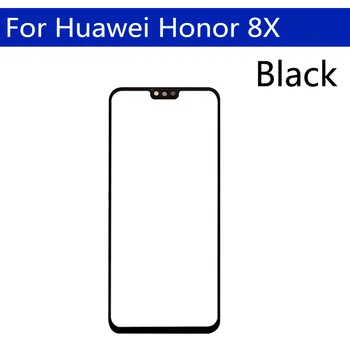 10vnt\daug Huawei Honor 8X Jutiklinis Ekranas Priekinės Stiklo Lęšis Garbę 8X LCD Stiklo Pakeitimo