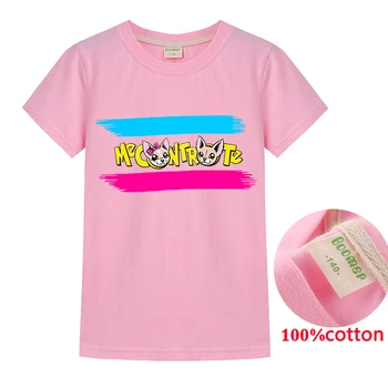 2020 Naujų MANE CONTRO TE T Shirts Bamblys Mergaičių Drabužių Gražių Kūdikių Trišakiai Viršūnes, Vaikams, Drabužiai Berniukams, T-Shirt Komplektus Jojo Siwa Tshirts