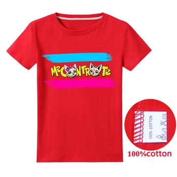 2020 Naujų MANE CONTRO TE T Shirts Bamblys Mergaičių Drabužių Gražių Kūdikių Trišakiai Viršūnes, Vaikams, Drabužiai Berniukams, T-Shirt Komplektus Jojo Siwa Tshirts