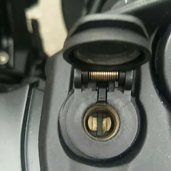 Atsparus vandeniui 12V Dual USB Įkroviklio Maitinimo Adapteris LED Voltmeter DIN Kištukinis BMW Triumfas Hella Motociklas