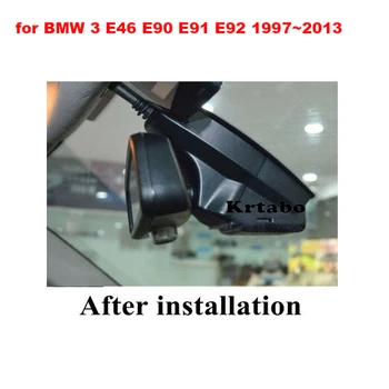 BMW 3 E46 1997~2013 DVR Wifi Vaizdo įrašymo Brūkšnys Cam Kamera aukštos kokybės Naktinio matymo 