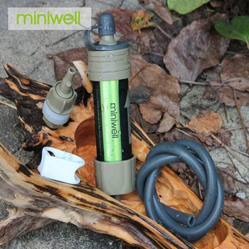 Miniwell pėsčiųjų įranga, lauko vandens filtras, skirtas pėsčiųjų,kempingas,išgyvenimo