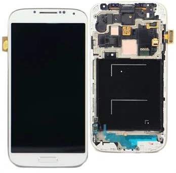 Patikrintas AMOLED skystųjų KRISTALŲ Ekranas S4 LCD Jutiklinis Ekranas skaitmeninis keitiklis komplektuojami Su Rėmo Samsung Galaxy S4 i9500 i9505 i9506