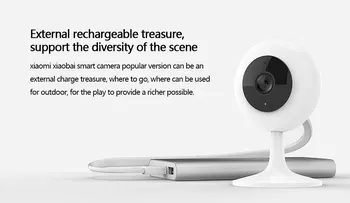Xiaomi Mi Smart Kamera Populiarus 1080P HD Night Vision Cam Wireless Wi-fi IP Kamera, Smart Home monitorius APP Telefono, kompiuterio, tv