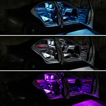 4pcs T10 W5W LED Automobilio Salono Apšvietimas, Rinkinys, Skirtas 