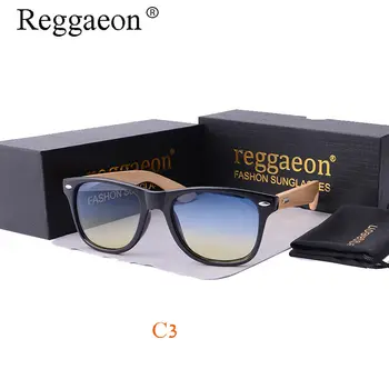 Prekės ženklo dizainas Vandenyno objektyvas vyrų lady skaidri medienos rėmo kojos akiniai vairavimo lady Nagai sunglasse C17 Naktinio Matymo Akiniai