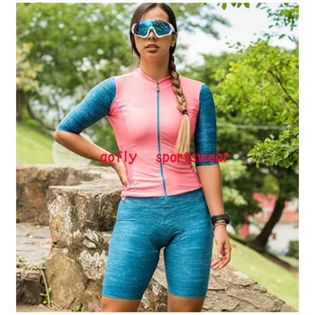 2020yellow moteriški drabužiai dviračių rinkiniai Triatlonas kostiumas trumpomis Rankovėmis skinsuit Rinkiniai Skinsuit Maillot Ropa Ciclismo MTB jumpsuit