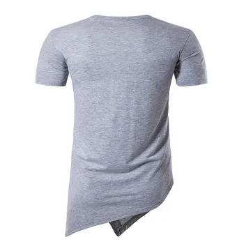 3375-trumparankoviai marškinėliai vyrų 2019 nauja tendencija studentų gražus dugno marškinėliai, vyriški marškinėliai drabužių