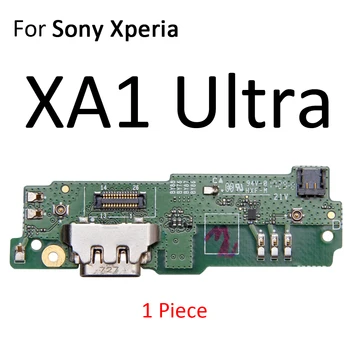 USB Įkrovimo lizdas Dokas Prijunkite Įkroviklį Valdybos Flex Kabelis Sony Xperia XA2 XA1 XZ3 XZ2 XZ1 XZS XZ Kompaktiškas Premium Ultra Plus
