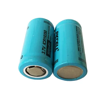 2/4/8Pcs PKCELL 3.7 V Lithum Įkrovimo Baterija (akumuliatorius IKPA 18350 900mah Pilas Recargables, Žibintuvėlis LED