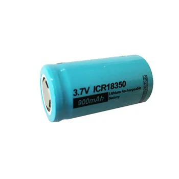 2/4/8Pcs PKCELL 3.7 V Lithum Įkrovimo Baterija (akumuliatorius IKPA 18350 900mah Pilas Recargables, Žibintuvėlis LED