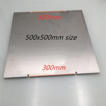 Funssor Varnas 2.4 max 3D spausdintuvas 400/500mm dydis MIC6 aliuminio statyti plokštė 8mm storio aukštos temperatūros varža super butas