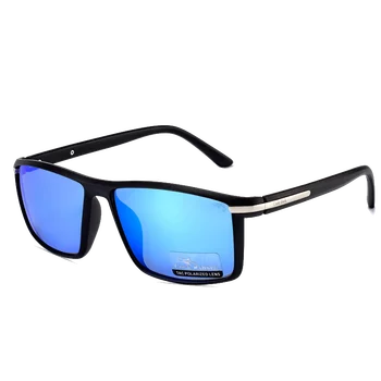 Virėjas ryklio akiniai nuo saulės vyrų poliarizuoti akiniai nuo saulės vairuotojo akiniai nauja UV apsauga vairuotojo naktinio matymo akiniai