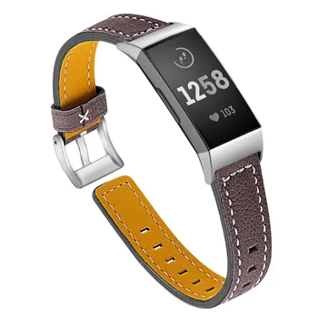 Apyrankė diržu, fitbit Smartwatch Minkštas Dirželis Pakeitimo Oda Žiūrėti Juosta Riešo Dirželis Fitbit Mokestis 3 Žiūrėti Moterys Vyrai