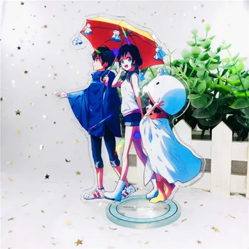 Anime Tenki ne Ko Dūlėjimas su jumis Amano Hina Suga Keisuke Cosplay Stalas Akrilo Stovi Paveikslas Modelis Plokštė Dekoro Dovana