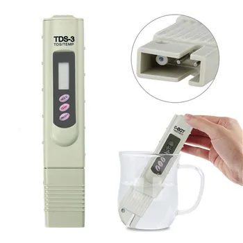 Nešiojamas Skaitmeninis LCD TDS Vandens Kokybės Testeris Vandens Testavimo Pen Filtras Metras Matavimo Įrankiai Aksesuaras Akvariumas Baseinas