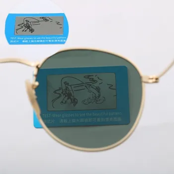 Apvalūs Akiniai nuo saulės, Poliarizuoti Moterys Vyrai 2018 Naujas Mados Prekės ženklo Dizaineris Vintage Akiniai Moterų Vairavimo Saulės Akiniai UV400