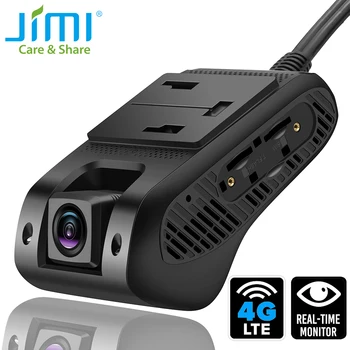 JIMI JC400-4G Dual Dashcam Su GPS Live Stream Vaizdo Stebėjimo pagal PROGRAMĄ Cut-Off Kuro Nuotoliniu būdu Du Objektyvas Automobilių DVR 1080P 