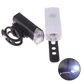 Dviračio Šviesos Vandeniui Dviračių Priekiniai Galiniai Šviesos diodų (LED) USB Įkrovimo Kalnų Dviratį Dviračiu Šviesos Saugos Įspėjamoji Lemputė