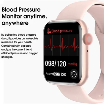Finow IWO W26 Smart Watch 6 Vyrai Moterys EKG PPG relogio Širdies ritmo Monitorius 
