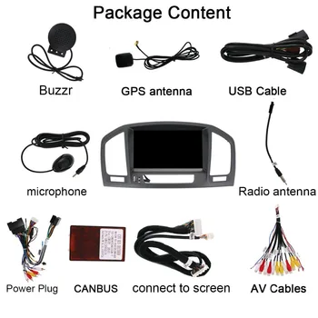 Android 9.0 Automobilių DVD Grotuvas, Opel, Vauxhall Holden Insignia 2008-2013 m. GPS navigacija, auto multimedia grotuvas radijo magnetofonas