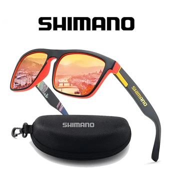 2021 Shimano Vyras Žvejybos Akinius Lauko Alpinizmo Anti-ultravioletinių Klasikinis Poliarizuoti Akiniai nuo saulės Jojimo Vairavimo Akiniai nuo saulės