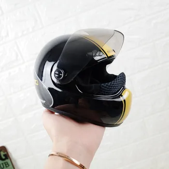 Naujas !!!!!! Gražus Mini Motociklas Šunų Šalmas Pet Skrybėlę Motociklas Šunų Saugos Skrybėlę Meškiukas Lėlės Katė Helmet Hat Modelis Pet Šalmas