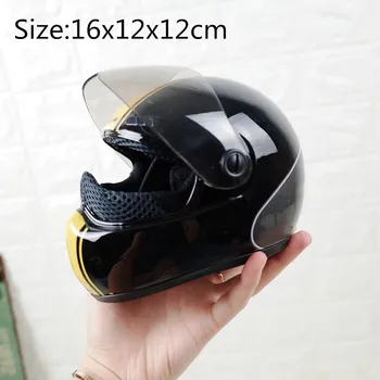 Naujas !!!!!! Gražus Mini Motociklas Šunų Šalmas Pet Skrybėlę Motociklas Šunų Saugos Skrybėlę Meškiukas Lėlės Katė Helmet Hat Modelis Pet Šalmas